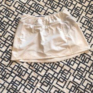 White Tennis Skirt